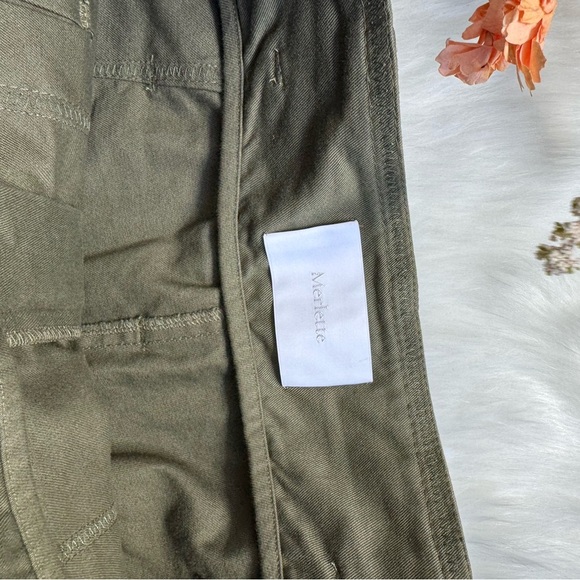 Merlette New York Dash pants green 12 - Picture 2 of 5